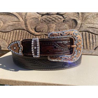 Imagem de cinto country feminino fivela cor cobre - Seria Rio Negro, Cafe, 120