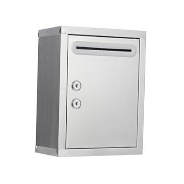 Imagem de Generic Caixa de correio de montagem em parede, sugestão de caixa de depósito prática, fácil de instalar, resistente, de correio segura para uso doméstico e, 2104