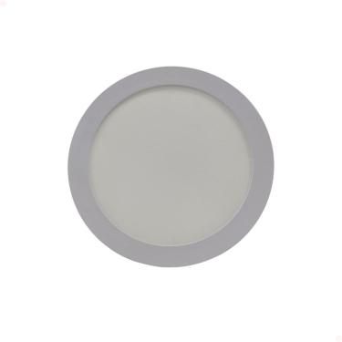Imagem de Painel Led Embutir Redondo 18W Bivolt 3000K Branco Quente