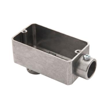 Imagem de Condulete Fixo 1/2 Tipo LB Tramontina sem Tampa e Rosca