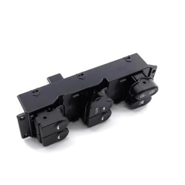 Imagem de Botão do interruptor de controle do vidro elétrico 93570-1R211 935701R211 Botão do interruptor principal do elevador do vidro elétrico dianteiro esquerdo para Accent 2015-2017