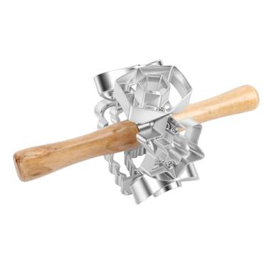 Imagem de Dpofirs Cortador de Rosquinha, Cortador de Rosquinha, Molde de Reutilizável Criativo, Molde de Padaria de Sobremesa de Pão de Bolo, Ferramenta de Cozimento Diy de Cozinha (Tipo 1)