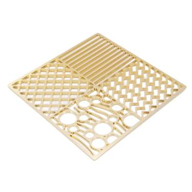 Imagem de Bandeja Moderna de Carimbo de Gelo de Cobre, Acessórios Modernos de Barman de Molde de Gelo para Coquetéis de Uísque Com Gelo Claro (A)