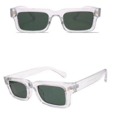 Imagem de VFDHN Óculos de sol masculinos com armação pequena, estilo vintage e retrô feminino (5)