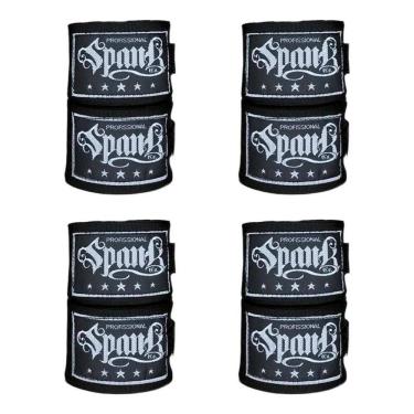 Imagem de 2X 4 Pares De Bandagem Atadura Elástica Muay Thai Ou Boxe 5M