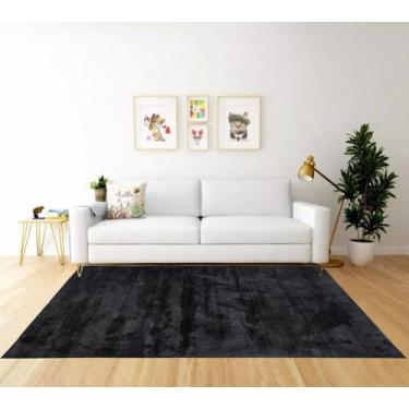 Imagem de Tapete quadrado 1,50x1,50 apolo não escorrega moderno lavavel resisten