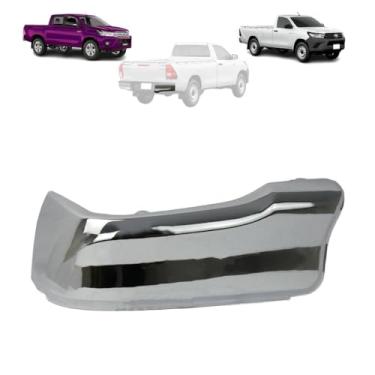 Imagem de PONTEIRA PARACHOQUE (CROMADO) TRASEIRO HILUX 2016 A 2019 LADO DIREITO