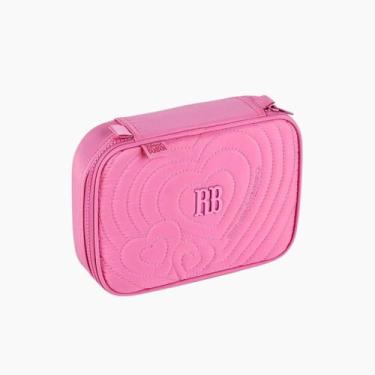 Imagem de Estojo box Rebecca Bombom 22x16x6 para 36 Canetas Soft com Matelassê o