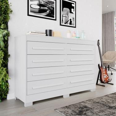 Imagem de Comoda California 8 Gavetas Benetil Moveis
