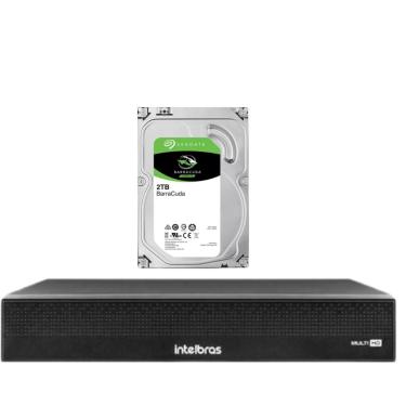 Imagem de Gravador Dvr Mhdx 3116 C 16CH Multihd Intelbras c/ hd 2TB