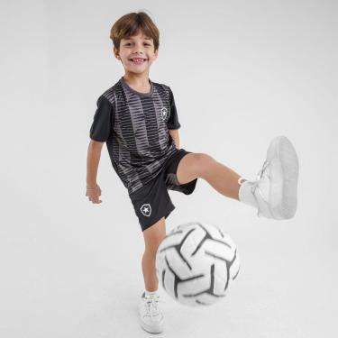 Imagem de KIT MINI CRAQUE BOTAFOGO INFANTIL PRETO 4-Unissex