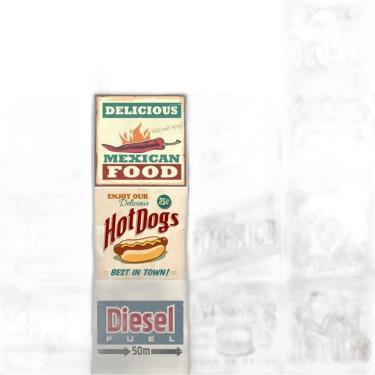 Imagem de Papel De Parede Autocolante Adesivo Vintage Retro Lavável 3M