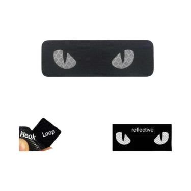 Imagem de Emblemas Reflexivos De Olhos De Gato Que Brilham No Escuro, Distintivo