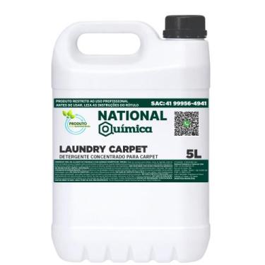Imagem de Detergente Concentrado para Carpet 5 L Laundry Carpet National Química
