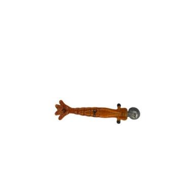 Imagem de Isca artificial deconto camarao rigido 8cm 18g (fundo), Laranja