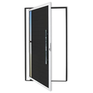 Imagem de Porta Pivotante Lambril Visione com Puxador Super 210cm x 120cm Brimak
