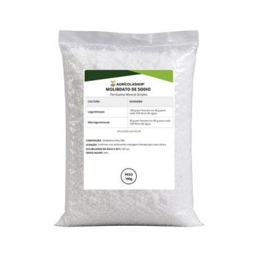 Imagem de Fertilizante Molibdato de Sódio 39% BRQ 100g Via Foliar - Nutrição de 
