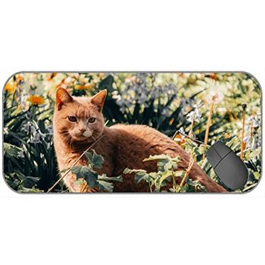 Mouse pad redondo, filhote Golden Retriever cachorro no mouse pad para  jogos de animais de estimação jovens