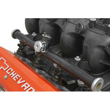 Imagem de Plugue regulador externo de pressão de combustível ICT com medidor para coletor de admissão de caminhão LS feito em Wichita Kansas, de alumínio de lingote de grau aeroespacial 551285-125NP