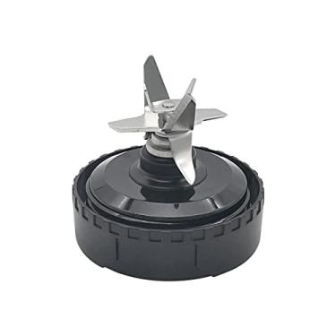 Imagem de Conjunto de lâmina extrator de liquidificador de 6 aletas serve para substituição de copo Ninja de 473 ml, compatível com Nurti Ninja BL660 BL663 BL663CO BL665Q BL770 BL770A BL771 BL771C BL772 BL773CO