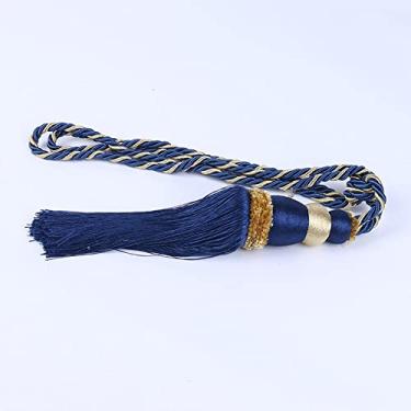 Imagem de Suportes de cortina Cortina pendurada bola pendurada sem instalação de alça de cortina acessórios de cortina de corda, T1,1 Pçs