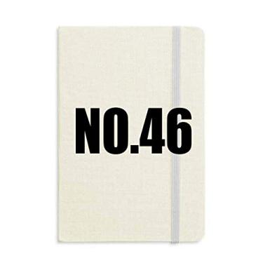Imagem de Lucky No.46 Número Nome Notebook Capa Rígida Diário Clássico A5 Presente