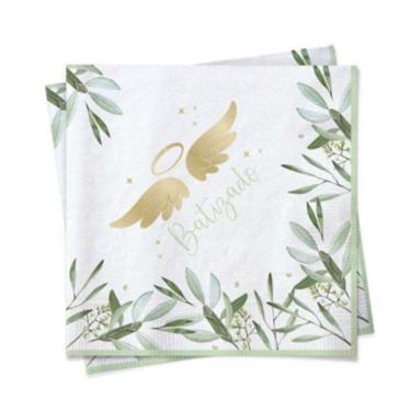 Imagem de Guardanapo de Papel Festa Batizado 2 - 20 unidades - Cromus