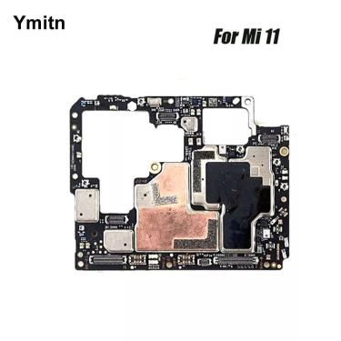 Imagem de Ymitn-Placa Móvel Principal Desbloqueada  Placa-Mãe com Circuitos de Chips  Cabo Flex para Xiaomi