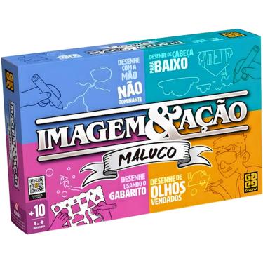 Imagem de Jogo De Mesa Imagem & Ação Maluco Tabuleiro Grow