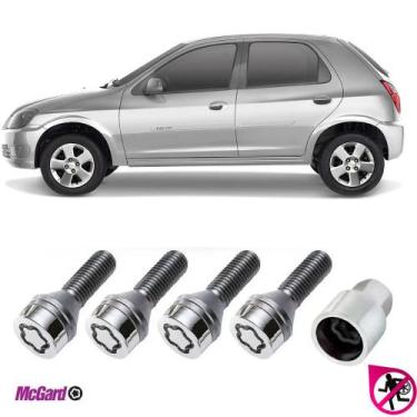 Imagem de Kit Parafuso Trava Antifurto Roda Chevrolet Celta Original - MCGARD