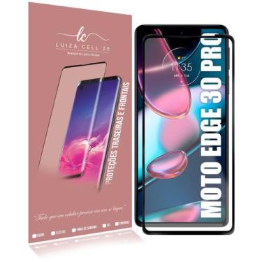 Imagem de Película De Vidro 3d Borda Curvada Compativel Moto Edge 30 Pro XT2201 