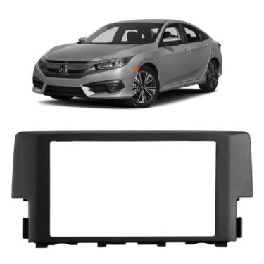 Imagem de  Moldura Painel P/ Multimidia 7 Pol Civic G10 17 18 19 20 21 MP5 DVD -
