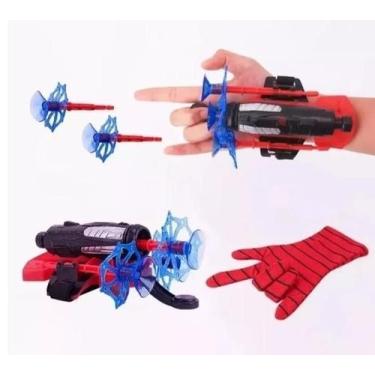 Imagem de Brinquedo Luva Infantil Homem Aranha  Lança Solta Teia Top - Art Brink