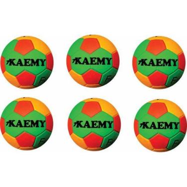 Imagem de Bola Futebol E.V.A Kaemy Com 06 Unidades-Unissex