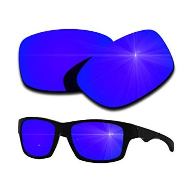 Imagem de Lentes de reposição polarizadas para Oakley Jupiter Squared OO9135 - Revestimento espelhado roxo
