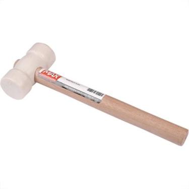Imagem de Martelo Borracharia Branco Max 40 32655 - MAX FERRAMENTAS, Branco