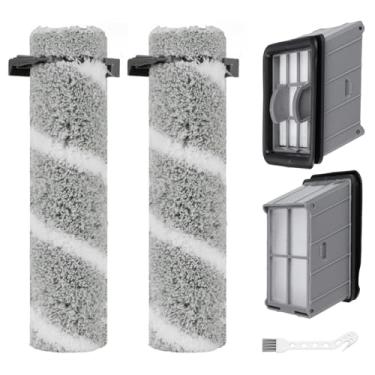 Imagem de Escova e filtro de substituição 3930F para aspirador Bissell CrossWave OmniForce Edge Cordless Multi-Surface Hard Floor Cleaner Wet Dry Vacuum, pacote com 5