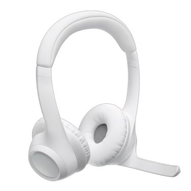 Imagem de Headset Logitech Zone 300 Branco sem Fio 981-001416-C