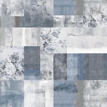 Imagem de Papel De Parede Adesivo Lavável Sala Abstrato Moderno Tecido Rustico V