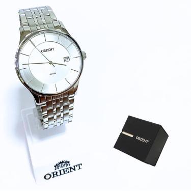 Imagem de Relógio Orient Masculino Analógico Prateado Slim MBSS1293 S1SX