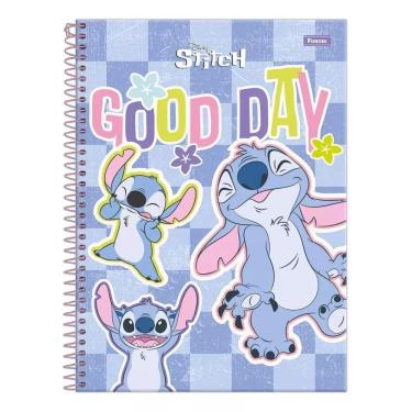 Imagem de Caderno Universitário Stitch 10 Materias 160 Folhas