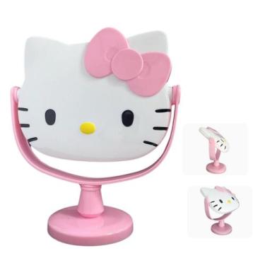 Imagem de Espelho de Maquiagem Com Suporte De Mesa Hello Kitty Make - Sanrio
