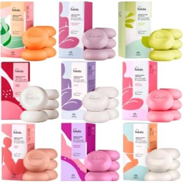 Imagem de Sabonetes Natura Tododia Combo 4 Caixas de Sabonetes 90g Sortidos