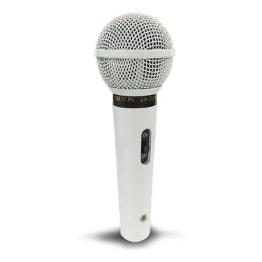 Imagem de Microfone C-fio Sm-58 P4 Branco Leson