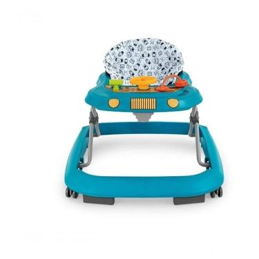 Imagem de Andador Bebê Safari Ii Cor Azul Tutti Baby