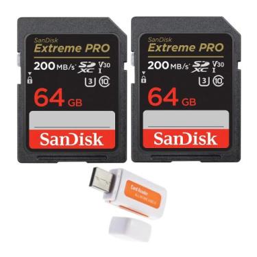 Imagem de Cartão de memória SanDisk Extreme PRO 64GB SDXC UHS-I 200MB/s