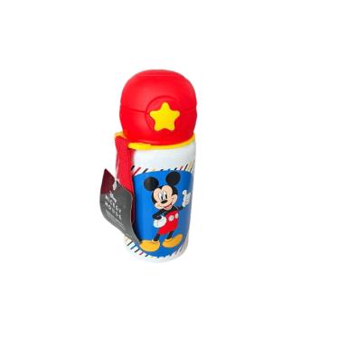 Imagem de Garrafa Branca com Canudo - Disney Mickey HONGYAO