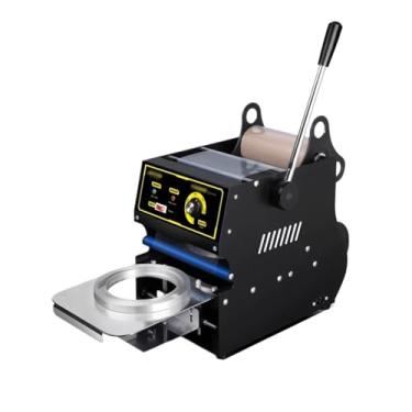 Imagem de Máquina de selagem de copos, máquina de selagem de pressão manual comercial de 14 cm, máquina de selagem de copos de pressão manual, máquina de selagem de copo de grande diâmetro, máquina seladora de