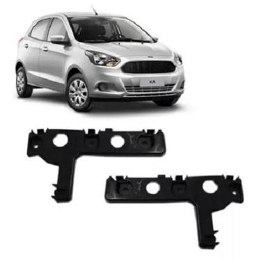 Imagem de Par Guia Suporte Parachoque Ford Ka 2015 16 17 18 19 20 2021