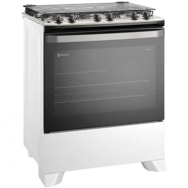 Imagem de Fogão Electrolux Efficient 5 Bocas Automático Mesa de Inox Tripla Chama
